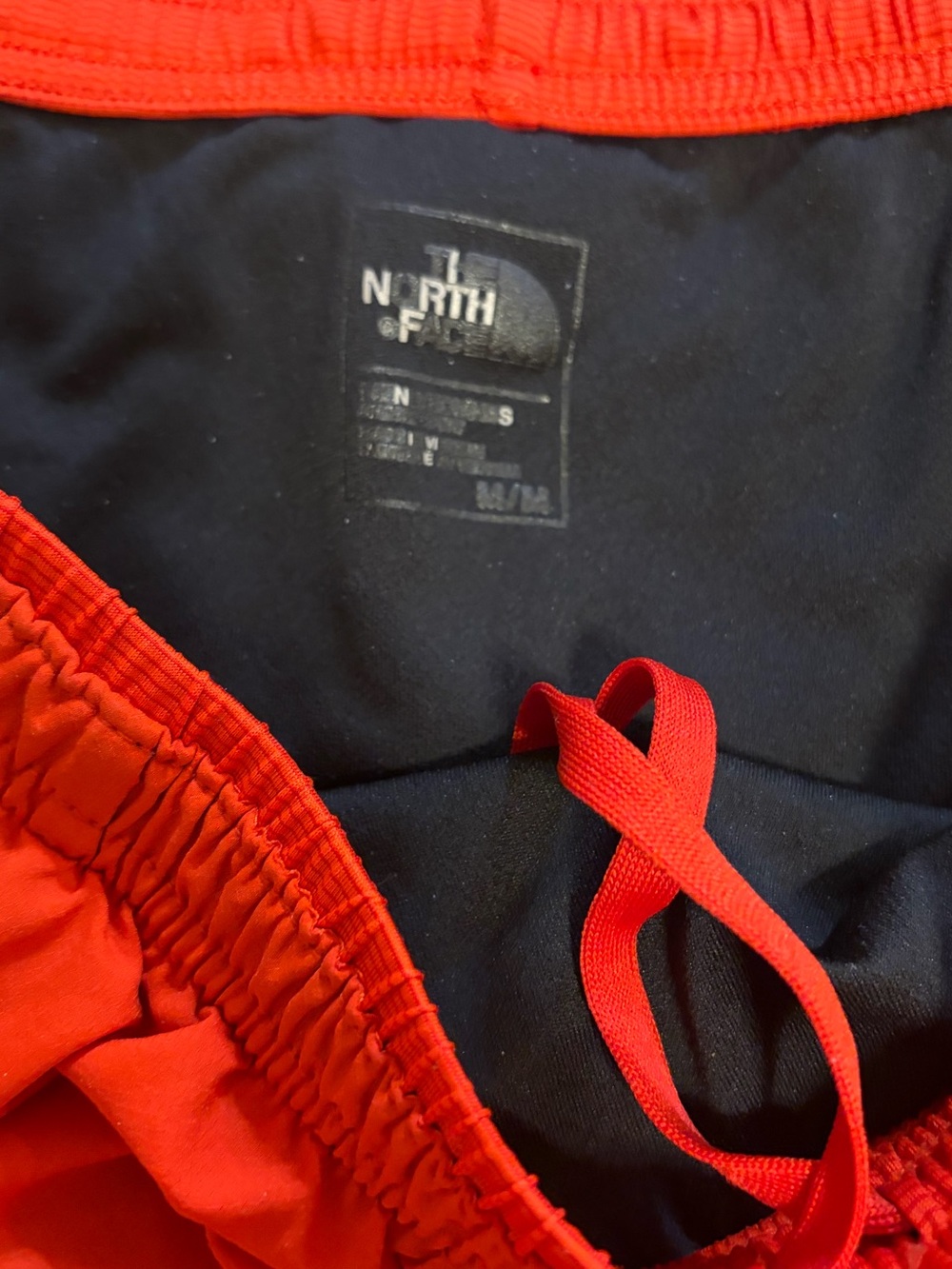 The North Face Women's Orange Athletic Shorts - Picture 3 of 5